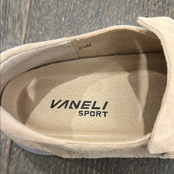 Vaneli Sport Beige Women's Slip-On Shoes - Picture 2 of 9